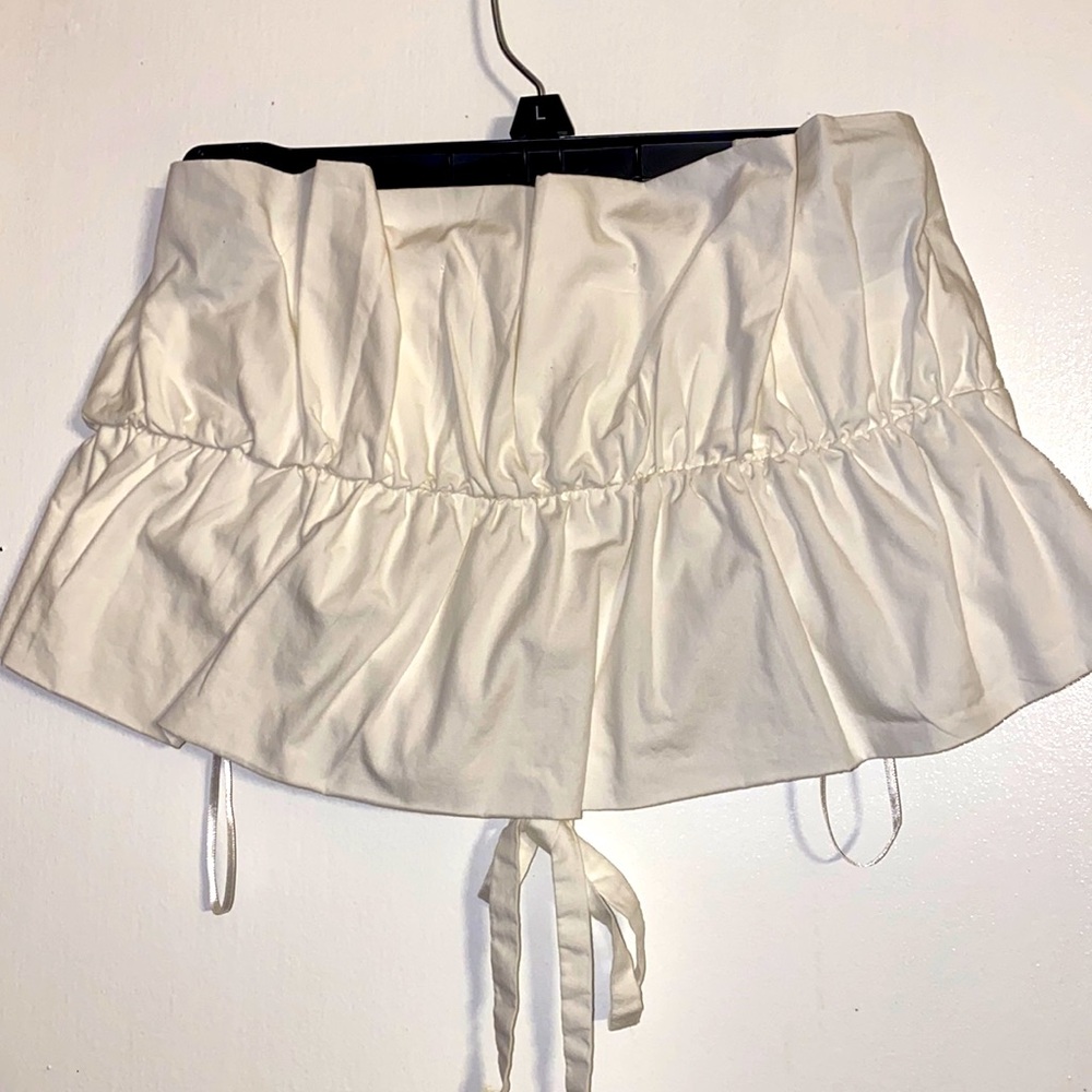 Ruffle crop top